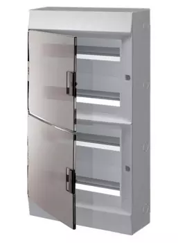 1SPE007717F9999 Шкаф настенный Mistral41 72М прозрачная дверь (с клемм) Mistral41 ABB