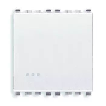 20013.2.B Инвертор 1p 16ax 2m, белый Vimar Eikon