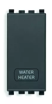 20016.WH Выключатель 2p 20ax с индикатором "water/heater" 1m Vimar Eikon