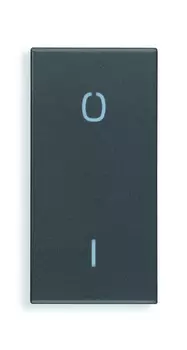 20021.99 Клавиша на 1 модуль символом "o i" Vimar Eikon