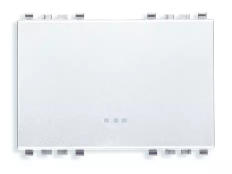 20023.B Клавиша на 3 модуля , белая Vimar Eikon