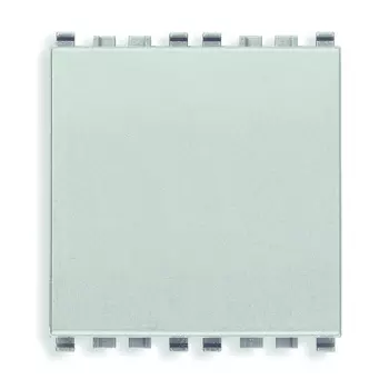 20042.N Фальшблок на 2 модуля, серебро матовое Vimar Eikon