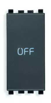 20056.33 Кнопка 1p no+nc 10a с символом off Vimar Eikon