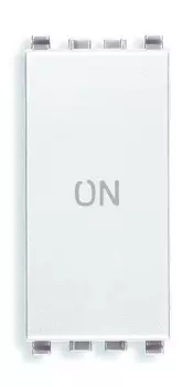 20056.34.B Кнопка 1p no+nc 10a с символом on, белая Vimar Eikon