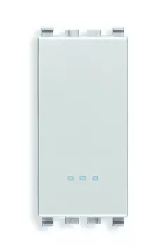 20120.N Выключатель сенсорный с реле, серебро матовое Vimar Eikon