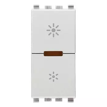 20135.1.N Универсальный диммер MASTER 230 В серебро Vimar