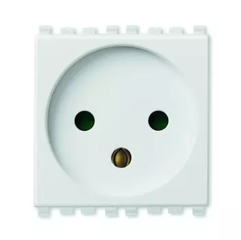 20240.B Розетка sicury 2 п+3 16а, израильский стандарт, белая Vimar Eikon