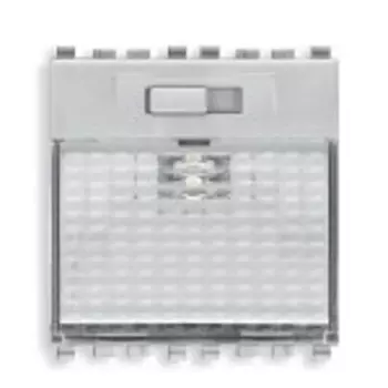 20389.N Светильник для подсветки ступеней светодиодный 230v, серебро матовое Vimar Eikon