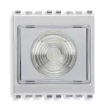 20395.N Аварийный электронный фонарь 230v, серебро матовое Vimar Eikon