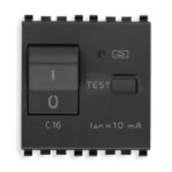 20411.16 Выключатель термомагнитный /дифферн 1p+n c16 10ma Vimar Eikon