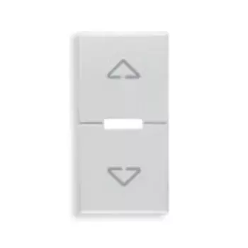 20531.21.N Клавиша на 1 модуль с символом "стрелки", серебро матовое Vimar Eikon