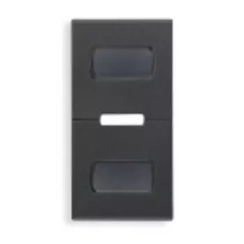 20531.2T Клавиша на 1 модуль с 2 табличками Vimar Eikon