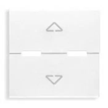 20532.21.B Клавиша на 2 модуля с символом "стрелки", белая Vimar Eikon
