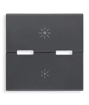 20532.25 Клавиша на 2 модуля с символом "регулирование" для универсальных регуляторов Vimar Eikon