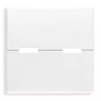 20532.B Клавиша на 2 модуля кнопки простой, белая Vimar Eikon