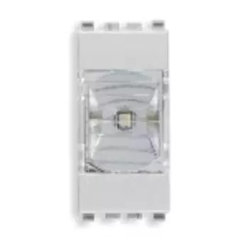 20570.N Подсветка светодиодная для цветной видеокамеры, серебро матовое Vimar Eikon