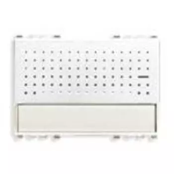 20577.B Кнопка вызова витая пара, белая Vimar Eikon