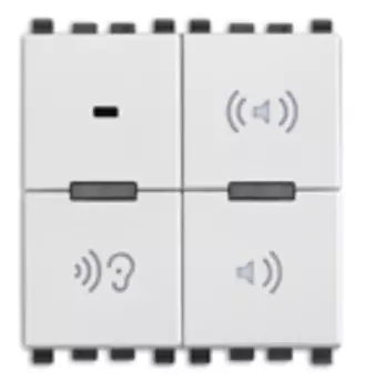 20586.B Микрофон, белый Vimar Eikon