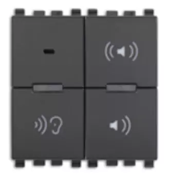 20586 Микрофон, серый Vimar Eikon