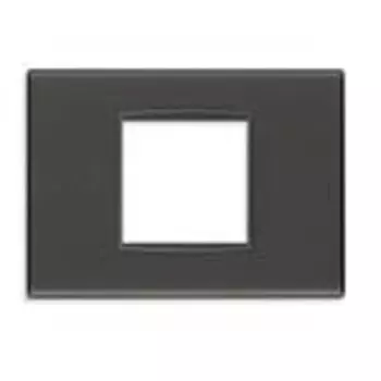 20652.40 Рамка Eikon Total Look Графит 2 модуля Vimar