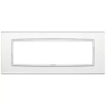 20657.C81 Рамка Eikon Chrome Classica Зеркало серебряное 7 модулей Vimar