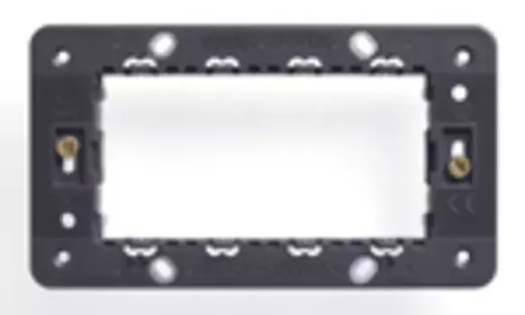 21614 Суппорт для 4 модулей с винтами Vimar Eikon