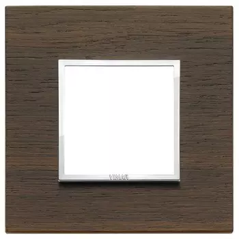 21642.33 Рамка Eikon Evo Венге 2 модуля Vimar