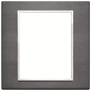 21668.03 Рамка Eikon Evo Серая лава 8 модулей Vimar