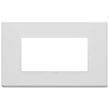 22654.01 Рамка Eikon EXE Белый матовый 4-модульная Vimar