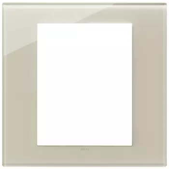 22668.72 Рамка Eikon EXE Бежевый 8-модульная Vimar