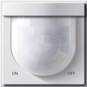 230266 Авт. переключатель Komfort 2,20 м Белый Gira TX44