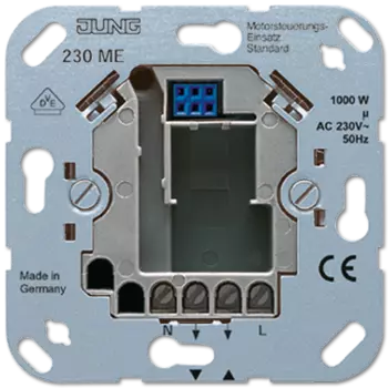 230ME Электронный жалюзийный выключатель стандартный(требуется нейтраль) Jung