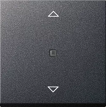 232828 Накладка управления жалюзи Антрацит Антрацит Gira