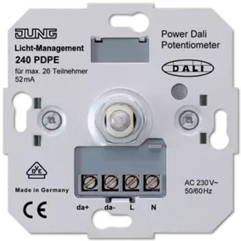240PDPE Потенциометр DALI с источником питания Jung