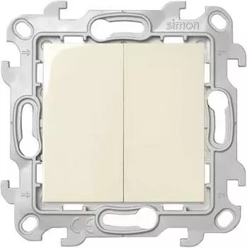 2410397-031 Двухклавишный переключатель, сл кость Simon 24