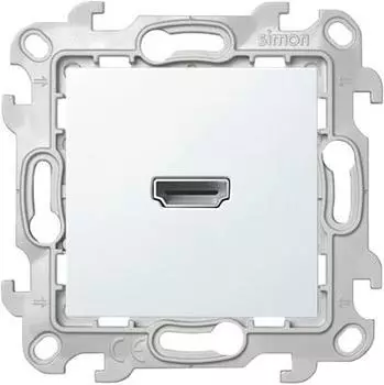 2411094-030 Коннектор HDMI 1.4, бел Simon 24