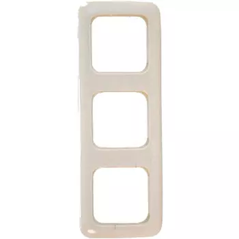 2513-212-507 Рамка Busch-Duro 2000 SL Слоновая кость 3-постовая ABB