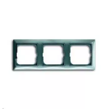 2513-98-507 Рамка Basic 55 Bistro-blue 3-постовая ABB