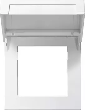 2658112 Монтажные рамки с крышкой Gira F100 F100 белый Gira F100