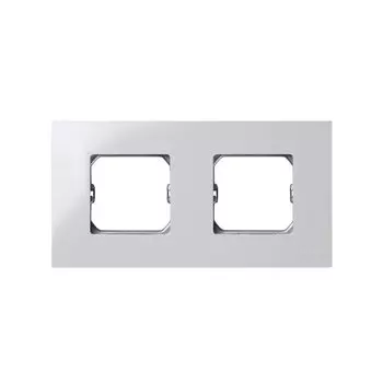 2700620-030 Рамка базовая, 2 поста, 85х162мм, (+суппорт), Simon 27 Play, белый