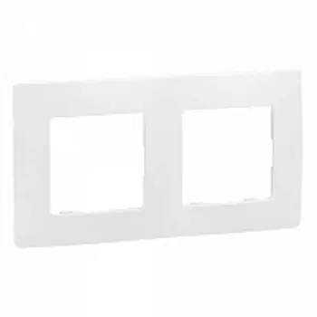 2700627-108 Накладка декоративная на рамку базовую, 2 поста, Simon 27 Play, прозрачный
