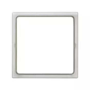 2700670-112 Вставка декоративная в рамку базовую с вырезом, Simon 27 Play, прозрачный серый