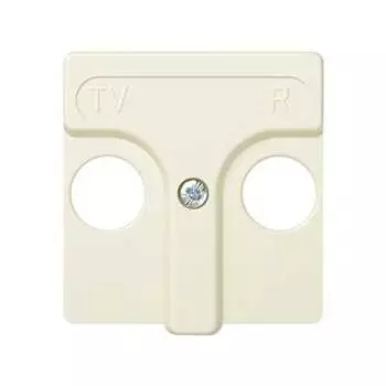 27053-31 Накладка на R-TV-розетку, слоновая кость