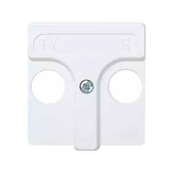 27053-34 Накладка на R-TV-розетку, белый