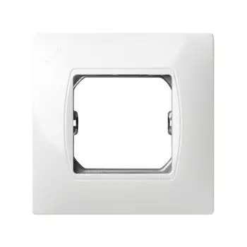 27603-35 Рамка моноблок ,без лапок 85х85. Бел. Simon 27