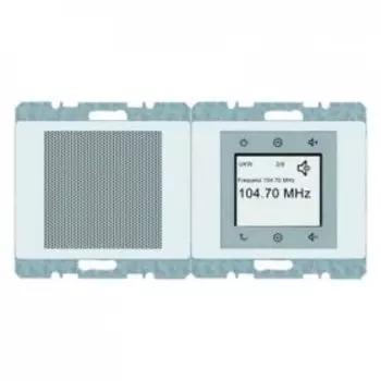 28800069 RADIO TOUCH AS цвет: полярная белезна Berker