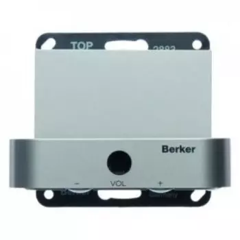 28837004 DOCKINGSTATION, K.1, цвет: алюминиевый Berker