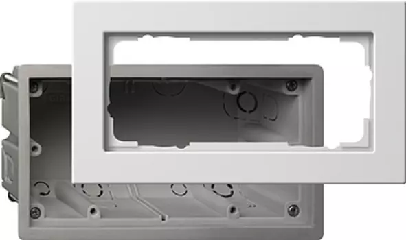 2886201 Монтажный набор Е22 для установки заподлицо Gira E22