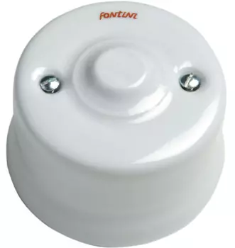 30656172 Заглушка, белая керамика Fontini