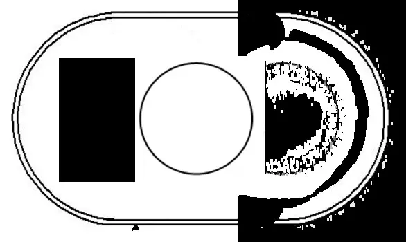 30801212 Рамка Garby накладная, буковая, - старое дерево Fontini